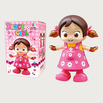 Musical Dancing Girl Toy – Light & Music Entertainment for Kids
