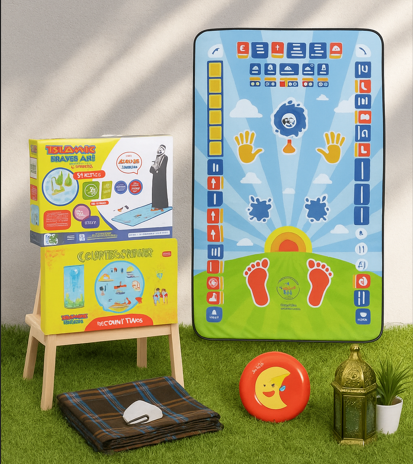 Islamic Prayer Mat for Kids – Teach Salah the Fun & Easy Way My Store