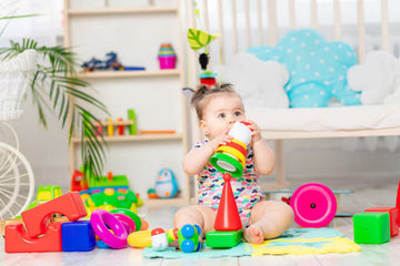 Activity-based baby play gym – affordable baby toys in Pakistan for learning and fun
