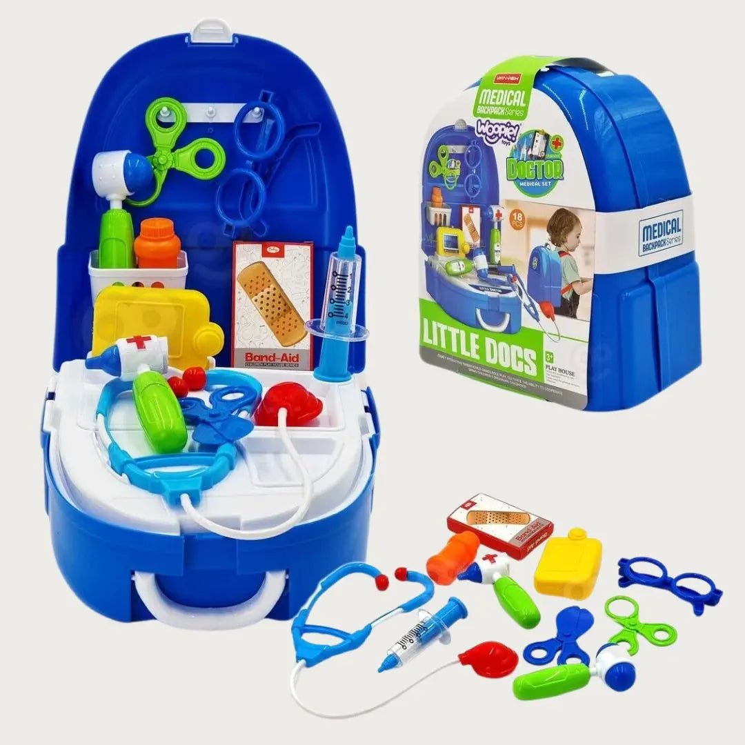 2 - in - 1 Doctor Kit Toy for Kids – Role Play & Learning Set - Toynest Store