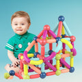 25 - Pcs Magnetic Building Set – Rods & Balls Toy for Kids - Toynest Store