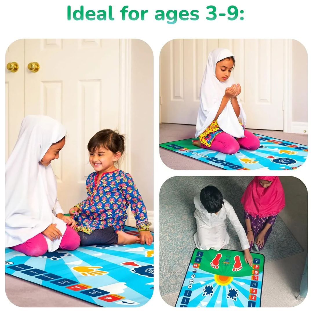 Islamic Prayer Mat for Kids – Teach Salah the Fun & Easy Way