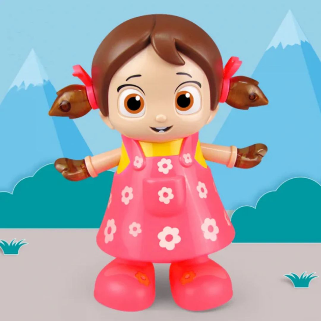 Musical Dancing Girl Toy – Light & Music Entertainment for Kids