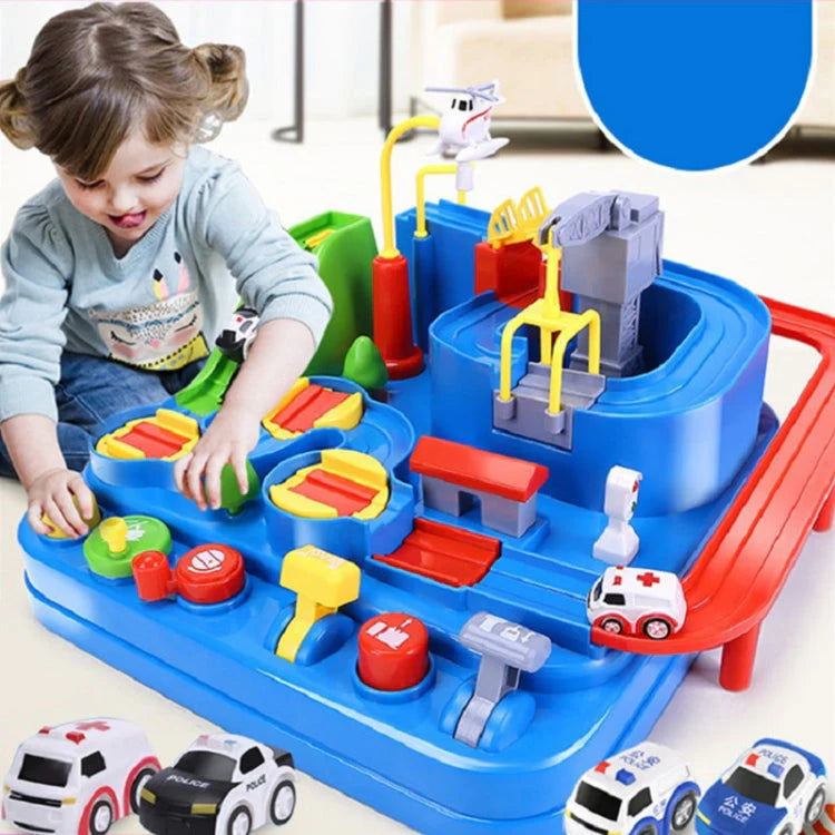 Car Adventure Race & Rescue Track – Magnetic Cars Playset for Kids My Store