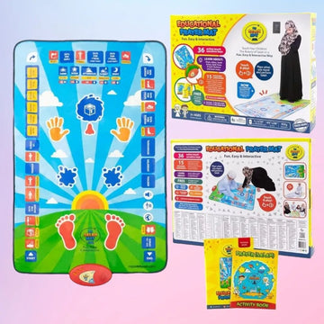 Islamic Prayer Mat for Kids – Teach Salah the Fun & Easy Way
