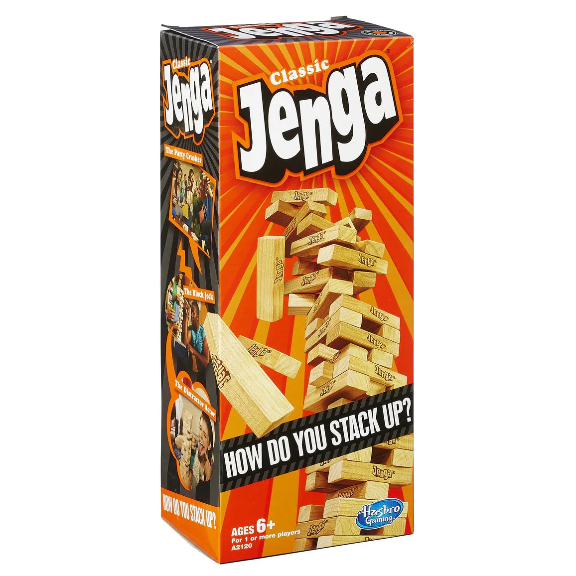 Classic Wooden Jenga Blocks with Dice – Fun Family Game My Store