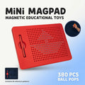 380-Piece Magnetic Drawing Board – Mini Pixel Art Pad for Kids My Store