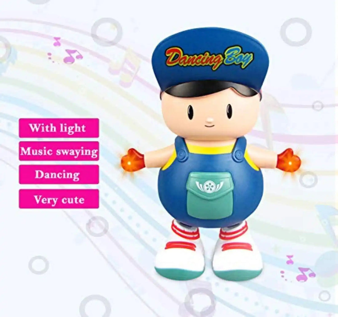 Musical Dancing Boy Toy – Light & Sound Interactive Fun for Kids