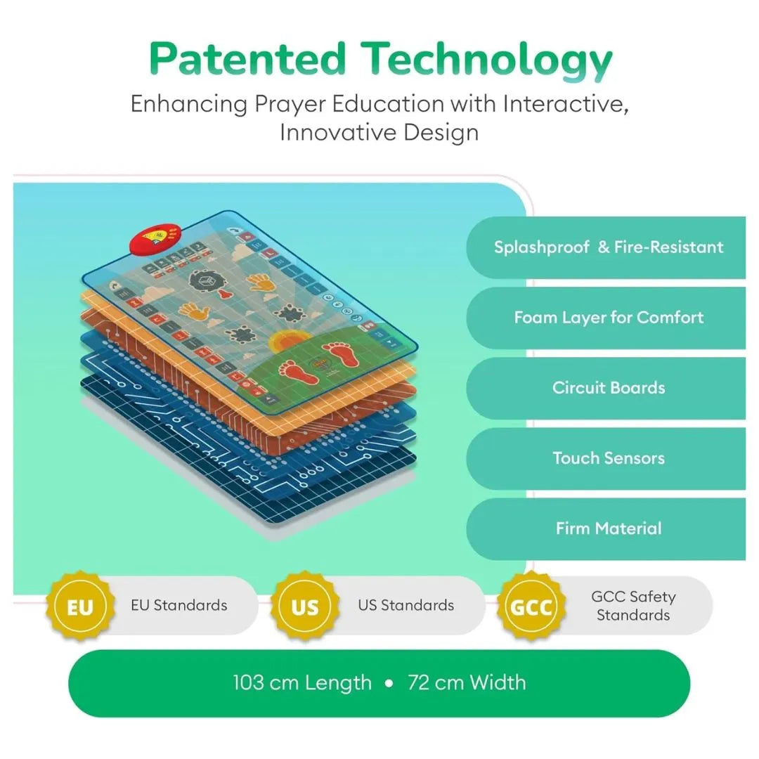 Islamic Prayer Mat for Kids – Teach Salah the Fun & Easy Way