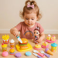 Fast Food Kitchen Play Set – Veggie Cutting Toy for Kids My Store
