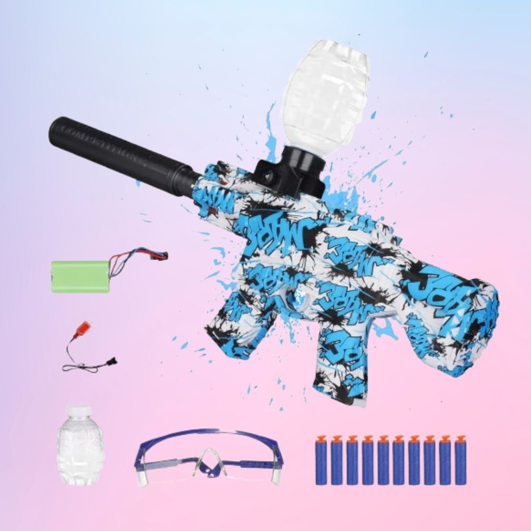Electric Gel Ball Blaster Gun Toy for Kids – Rechargeable Outdoor Play Fun - Toynest Store