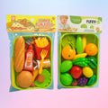 Fast Food Kitchen Play Set – Veggie Cutting Toy for Kids - Toynest Store