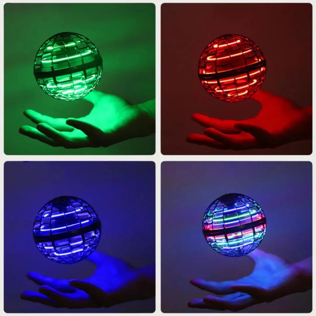 Flying Spinner Boomerang Ball – 360° Hover Toy with LED Lights for Kids - Toynest Store