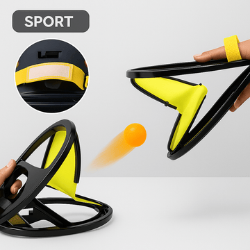 Hand Grasp Racket Ball Toy – Fun Fitness Game for Kids - Toynest Store