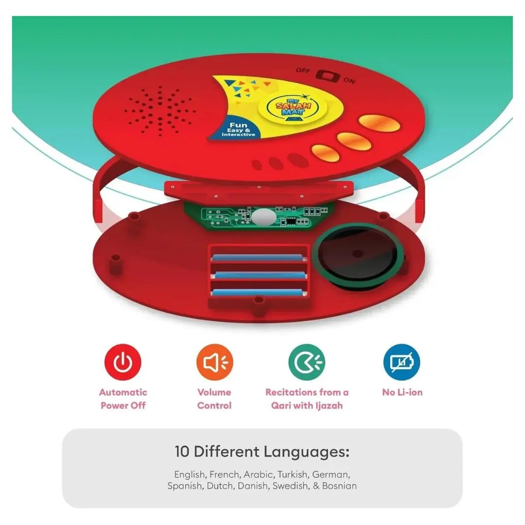 Islamic Prayer Mat for Kids – Teach Salah the Fun & Easy Way - Toynest Store