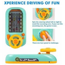 Racing Car Simulator Toy – Lights, Music & Real Driving Fun for Kids - Toynest Store