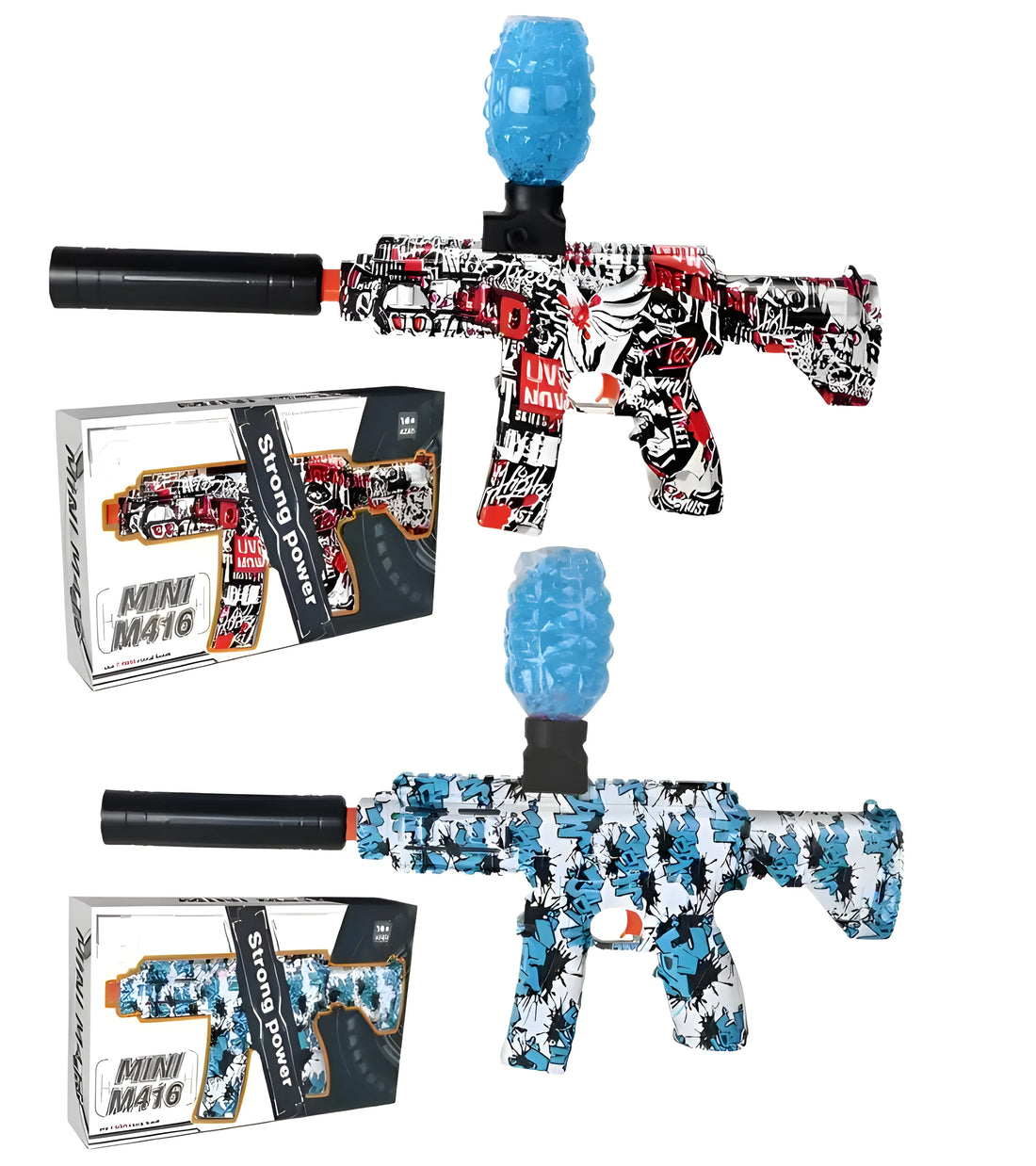 Electric Gel Ball Blaster Gun Toy for Kids – Rechargeable Outdoor Play Fun