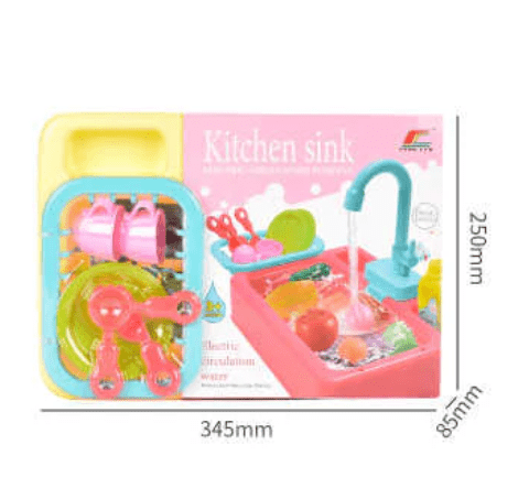 Wash Basin Kitchen Sink Toy for Kids – Fun Role Play with Accessories - Toynest Store